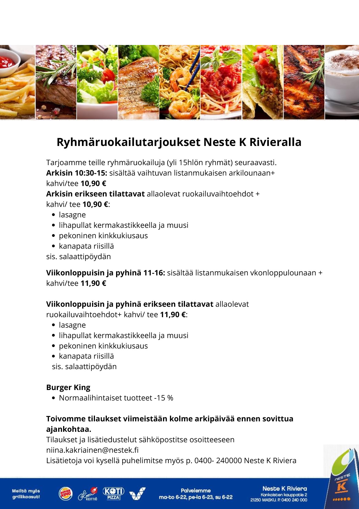 Ruokailutarjous